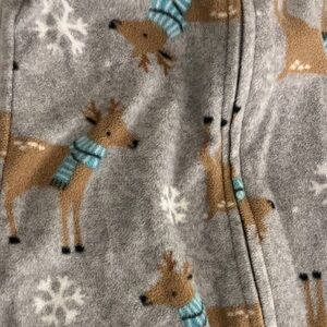 EUC. Simple Joys by Carter’s brand flannel feet pajamas.